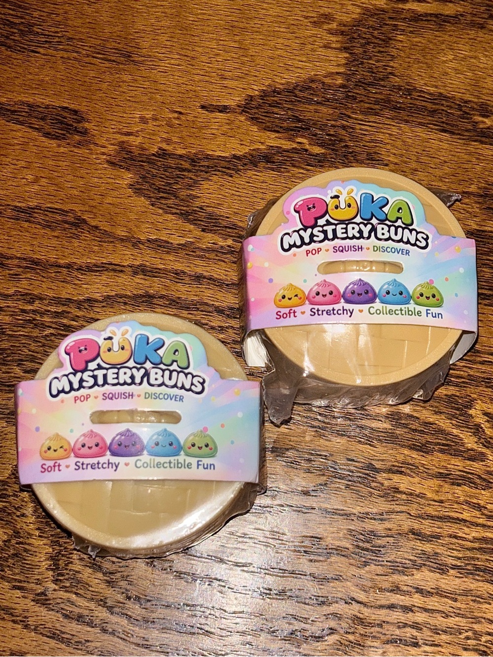 2X New Puka Mystery Buns Glitter Dumplings